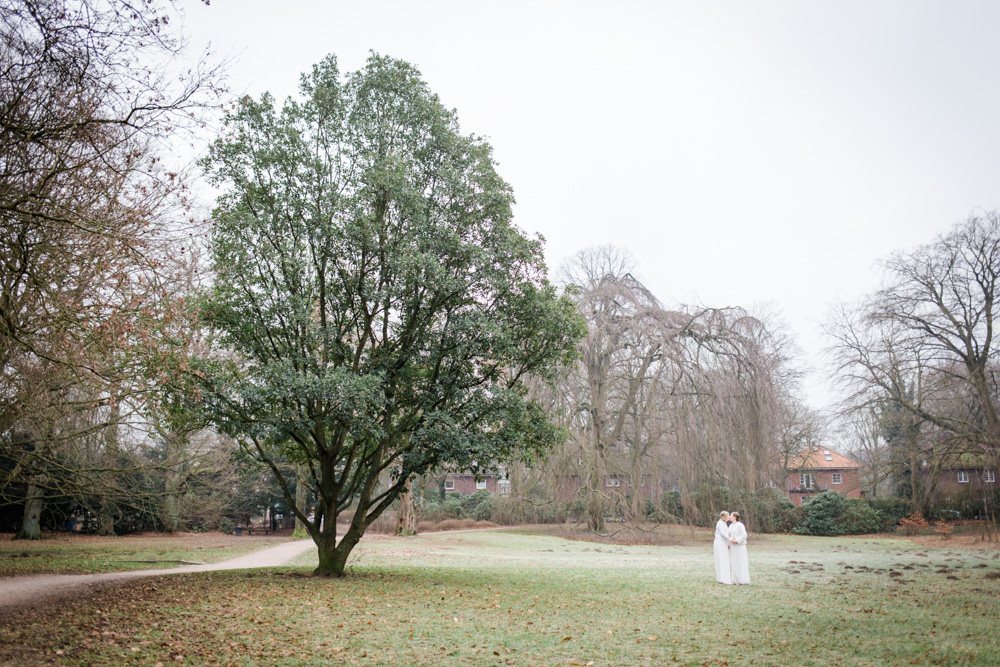 Hochzeit im Standesamt Wandsbek und Ohlendorffsche Villa in Volksdorf